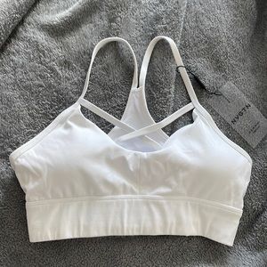 White Oasis Sports Bra